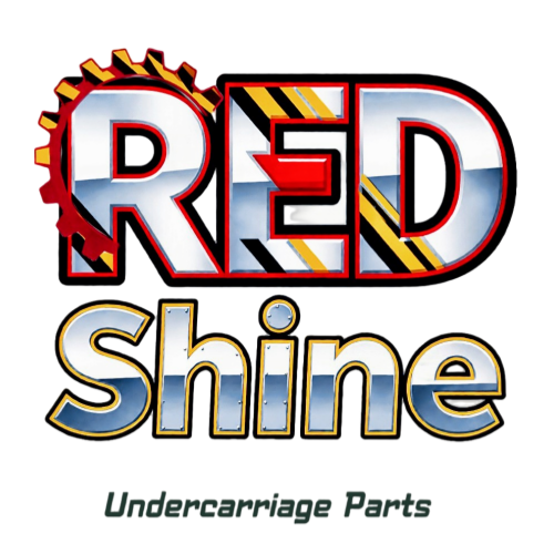 Maquinaria de brillo rojo