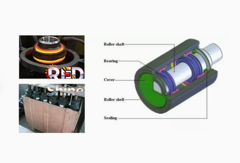 ATLAS-COPCO CARRIER ROLLER TOP ROLLER UPPER ROLLER PV351