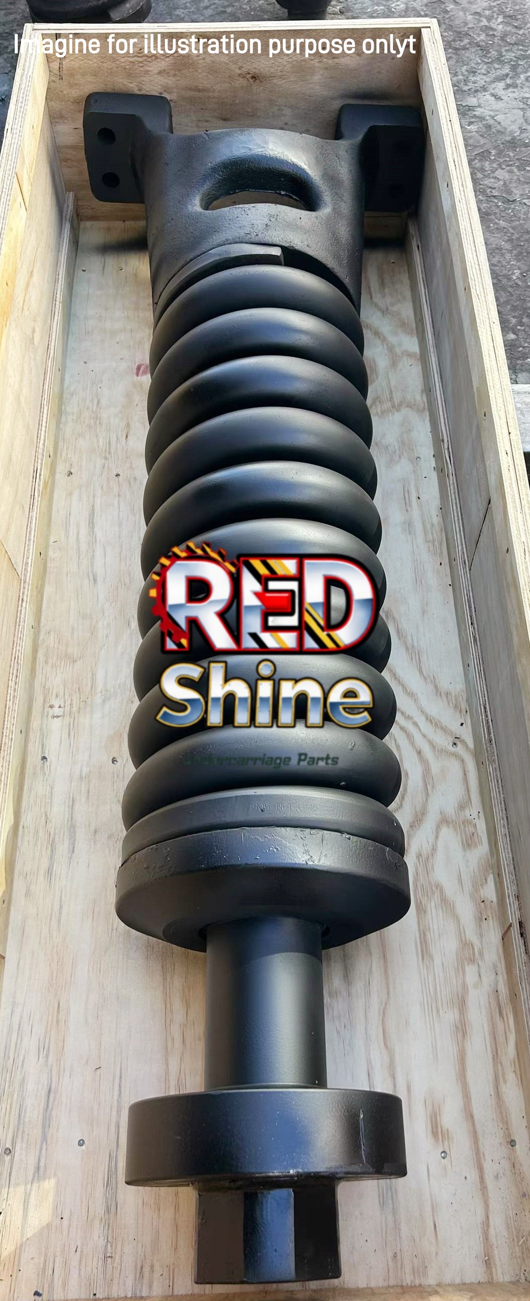 Ajustador de orugas/tensor/resorte de retroceso para excavadora Komatsu PC800 y PC850