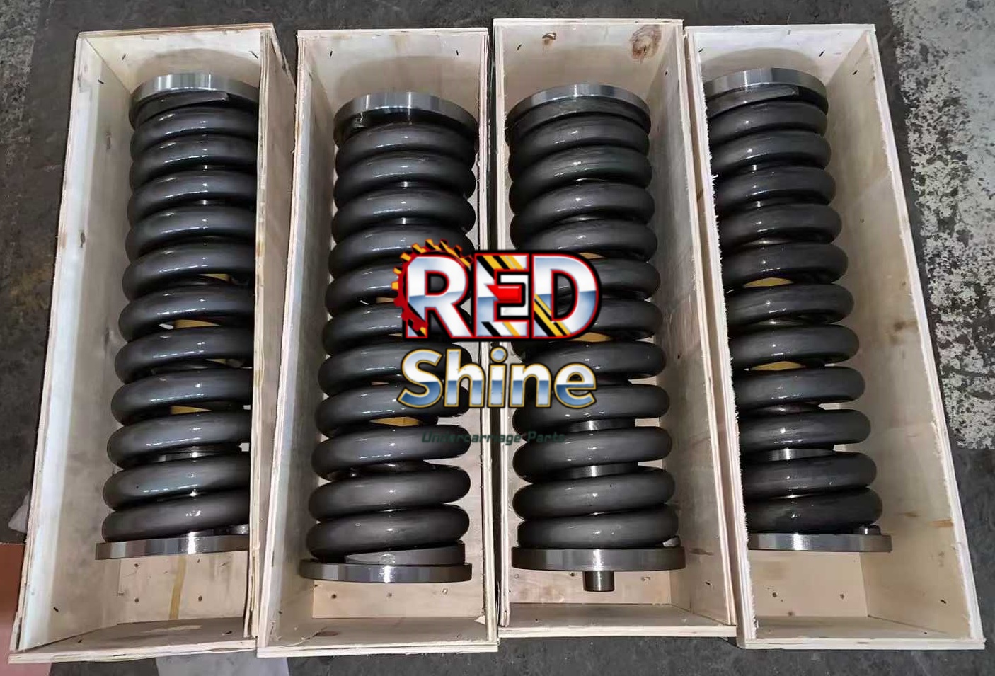 Ajustador/tensor/resorte de retroceso de oruga para excavadora js330