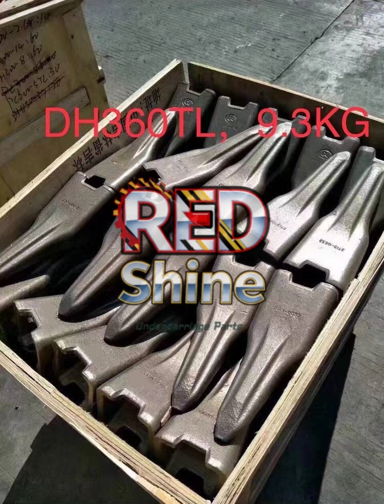 Reemplazo de punta de cucharón para excavadora RC PC1250 de alta calidad