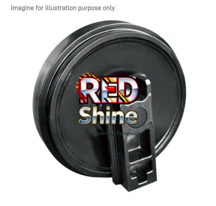 Замена натяжного ролика для экскаватора JS220