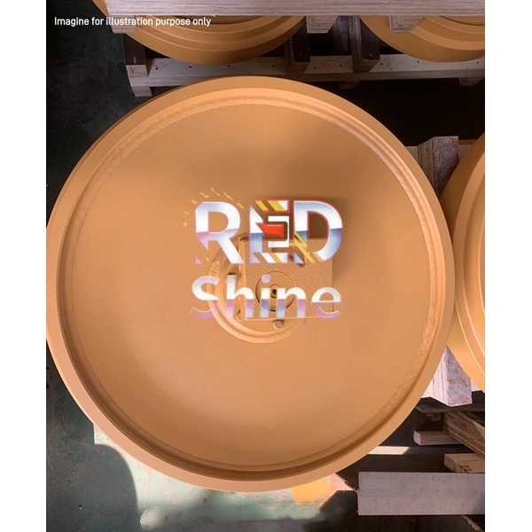 Conjunto de polea tensora para bulldozer John Deere, grupo de poleas tensoras, polea tensora delantera con collar