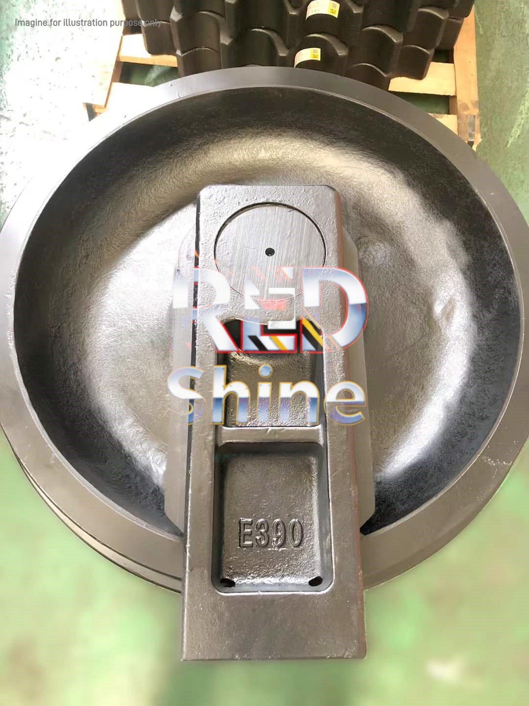 Repuesto de polea guía de primera calidad para miniexcavadora PC07 Neuson 50Z3