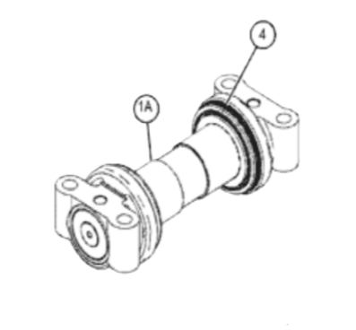 CATERPILLAR Excavator Track Roller PART NUMBER E345B 528-2933