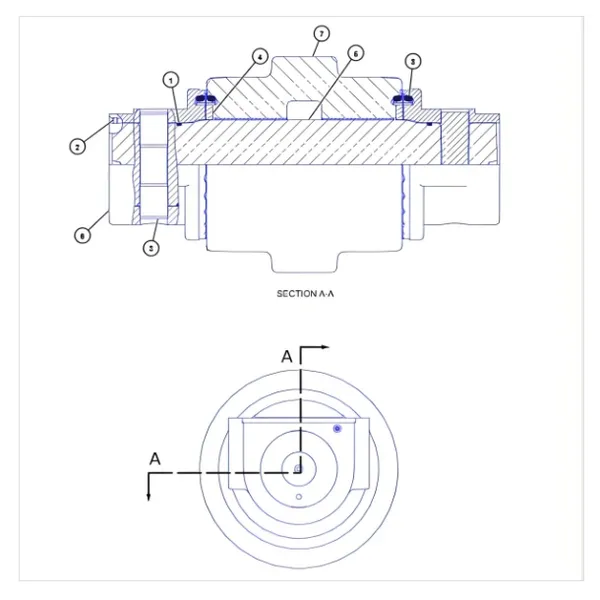 Aftermarket Track Roller Replacement for CAT 6030 Mining Application 