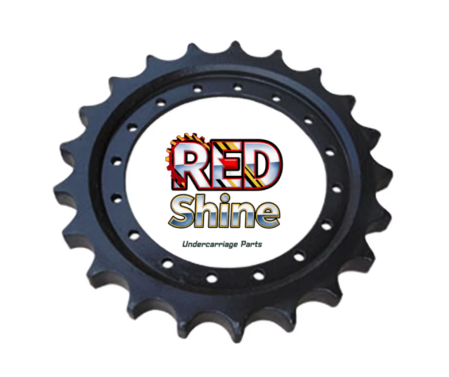 Piezas de repuesto para tren de rodaje New-Holland E215 y E240, rueda dentada, rodillo de oruga, cadena de oruga, polea tensora.