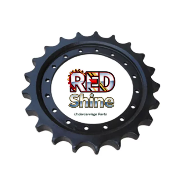 Запчасти ходовой части для New Holland E215 E240: гусеничный ролик, звездочка, цепь, натяжной ролик.