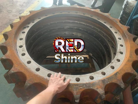 Proveedor de tren de rodaje para minería Hitachi, Redshinemachinery, reemplazo de rueda dentada para EX1800