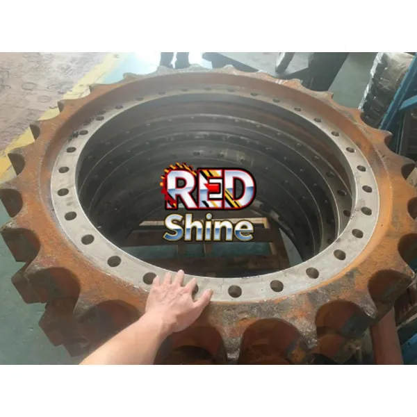 Поставщик ходовой части для горнодобывающей промышленности Hitachi, компания RedshineMachinery, поставщик звездочек для EX1800.