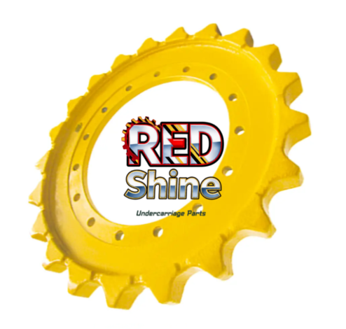 RedShinemachinery Aftermarket Sprocket for MITSUBISHI Excavator Bulldozer BD2G BD2 BD2F BD2H BD2J