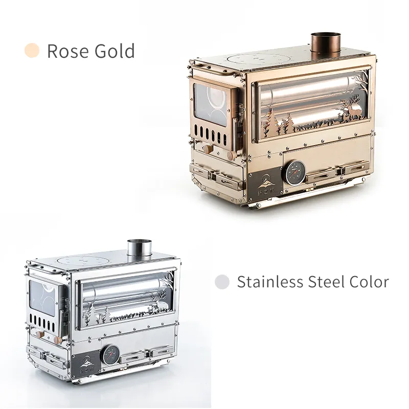 WILD JOURNEY Tent Stove,Firewood Stove,Oven