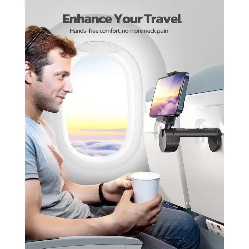 держатель для телефона в путешествиях, крепление для телефона в самолете в полете