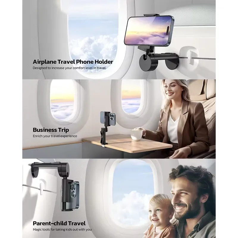 держатель для телефона в путешествиях, крепление для телефона в самолете в полете