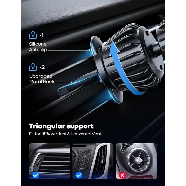 держатель телефона magsafe, автомобильное крепление magsafe для iphone 15