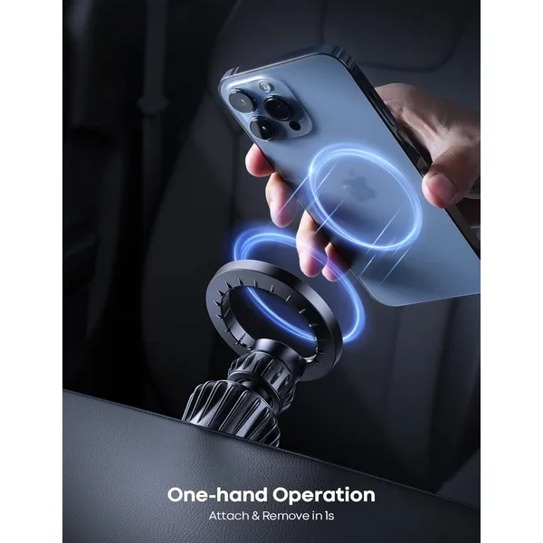 держатель телефона magsafe, автомобильное крепление magsafe для iphone 15