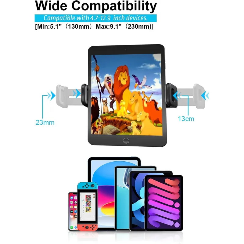 Хит продаж, держатель на подголовник для автомобильного планшета