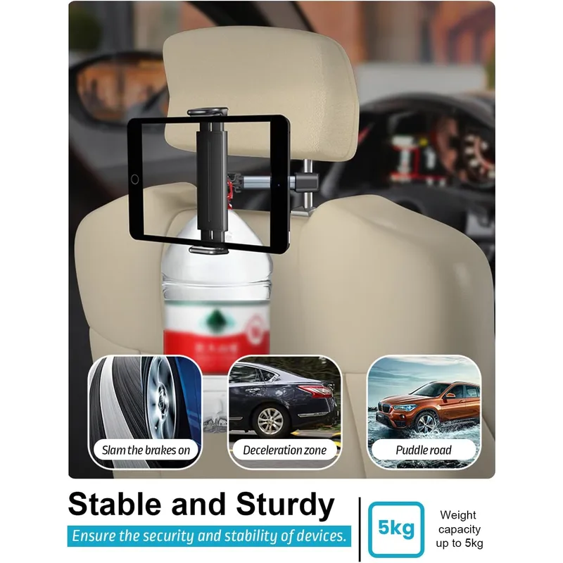 Хит продаж, держатель на подголовник для автомобильного планшета