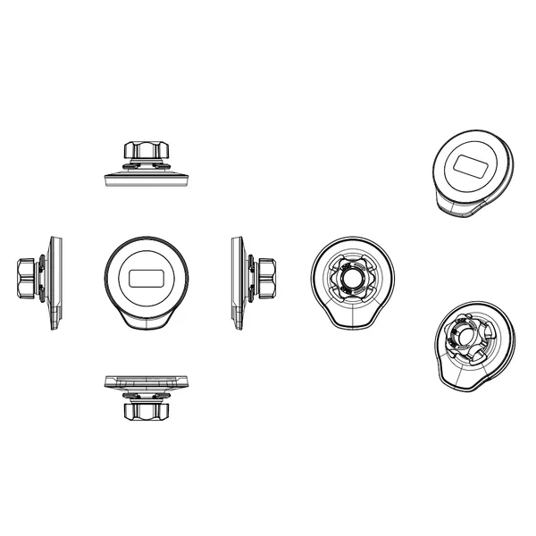 soporte para teléfono de coche para salpicadero curvo, soporte magnético ajustable