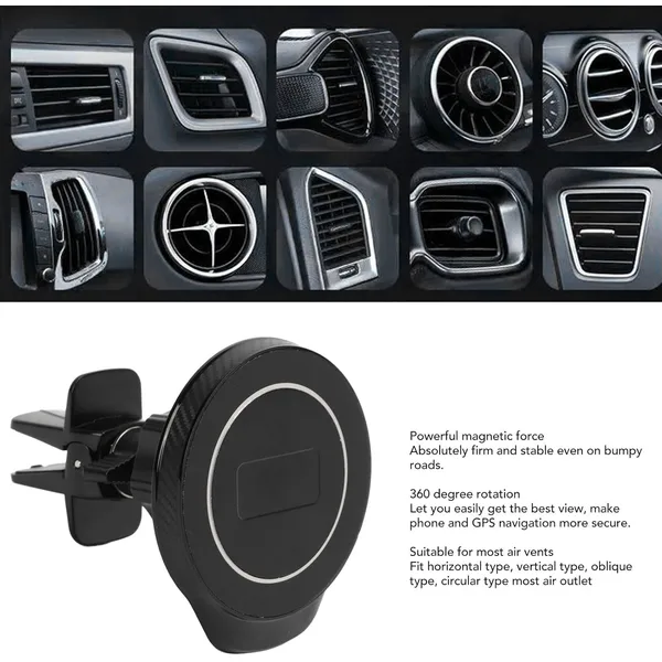 Крепление для сотового телефона с поворотом на 360°, подходит для iPhone magsafe