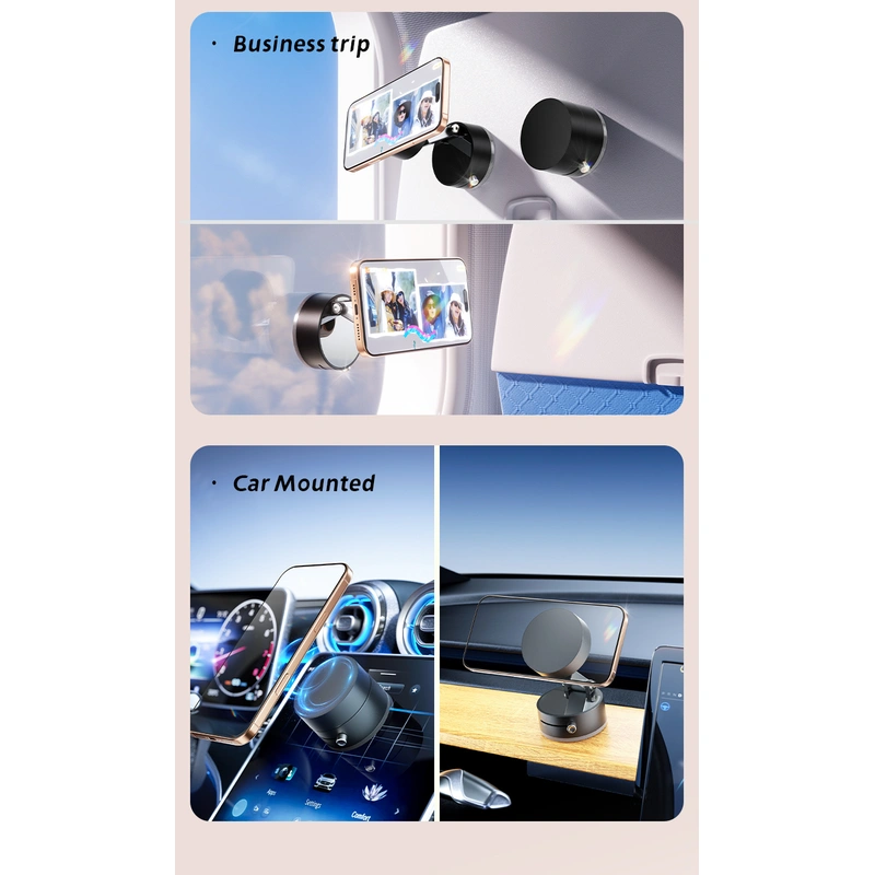 Vacuum Magnetic Phone Holder ，Double-Sided Magnetic Phone Holder 