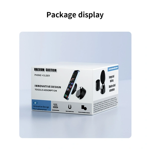 Soporte magnético para teléfono al vacío, soporte magnético para teléfono de doble cara