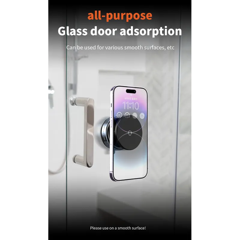 Upgraded 360° Adjustable Vacuum Magnetic Suction Cup Phone Mount