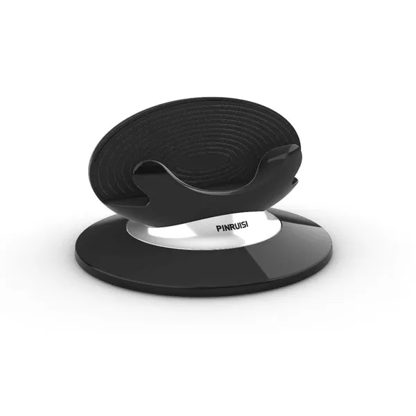 Soporte para teléfono para automóvil, soporte para teléfono celular para tablero de instrumentos del automóvil, soporte para teléfono para automóvil giratorio de 360 ° con silicona antideslizante, compatible con
