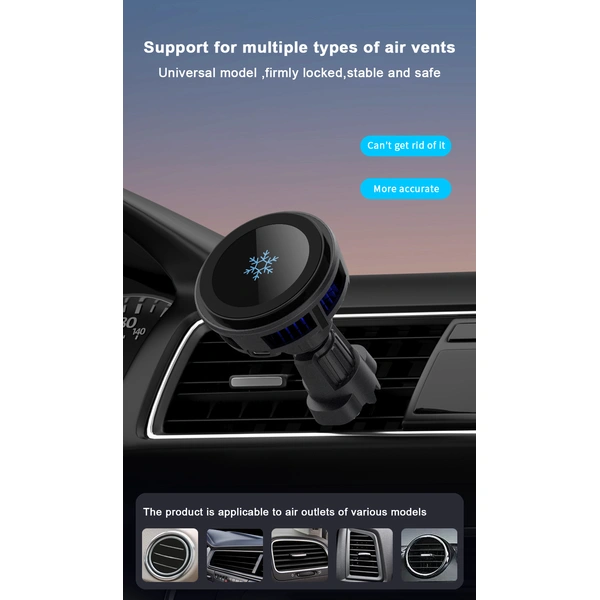 Magnetic semiconductor cooler charger