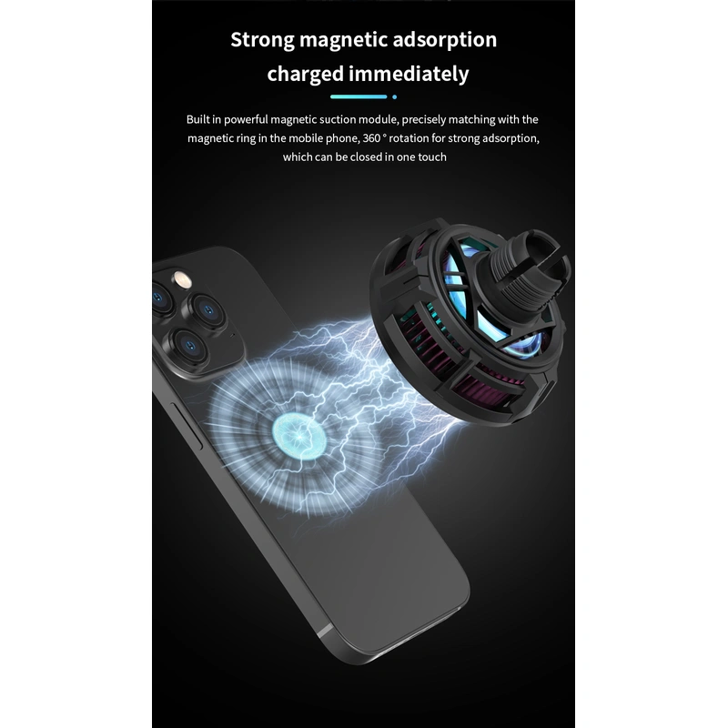 Wireless Car Charger with Cooling