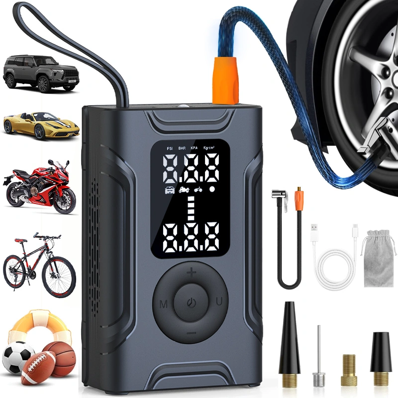Tire Inflator Portable Air Compressor 