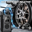 Tire Inflator Portable Air Compressor 