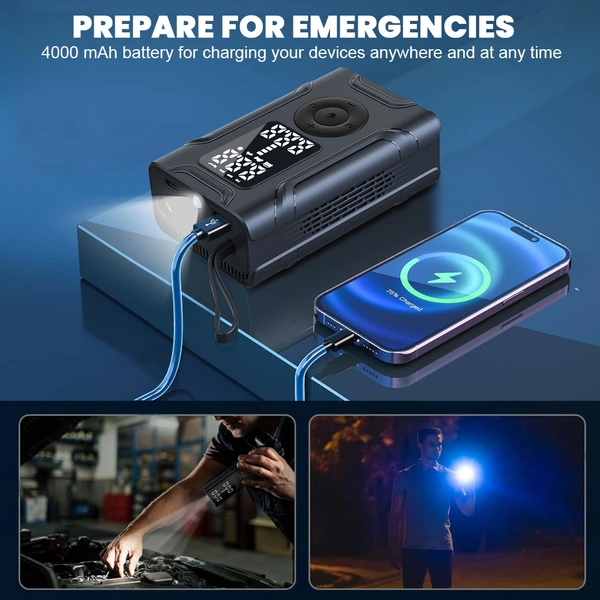 Tire Inflator Portable Air Compressor 