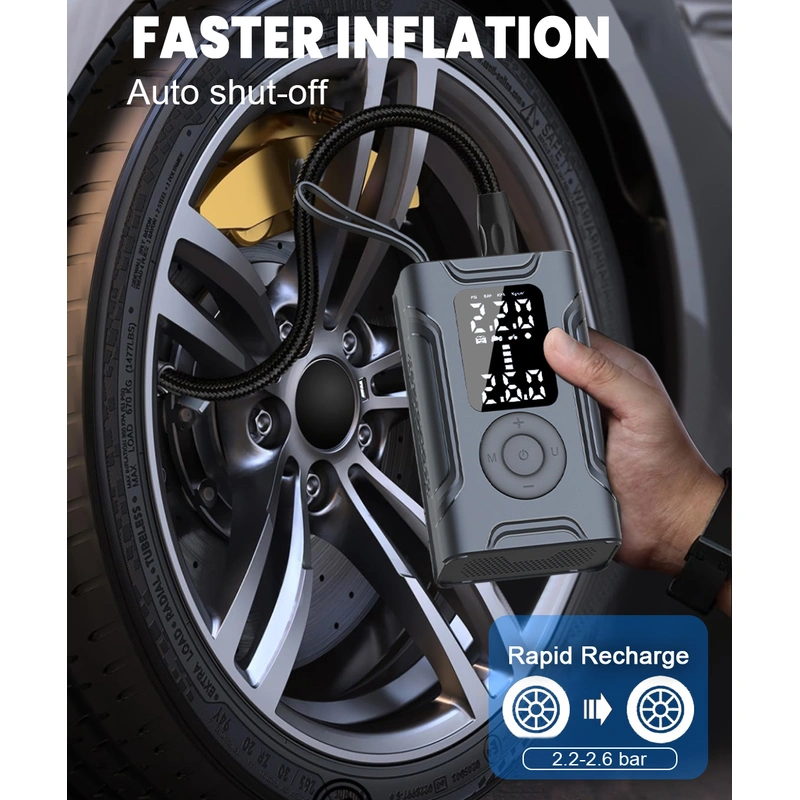 Tire Inflator Portable Air Compressor 