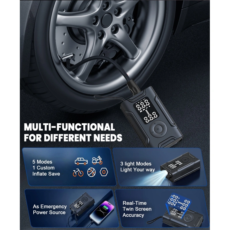 Tire Inflator Portable Air Compressor 