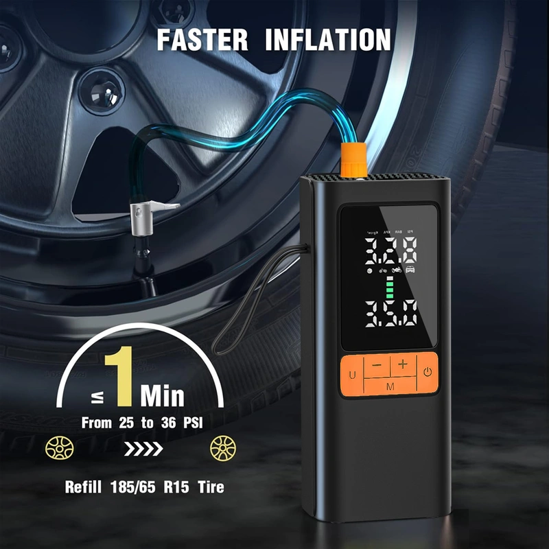Tire Inflator Portable Air Compressor 