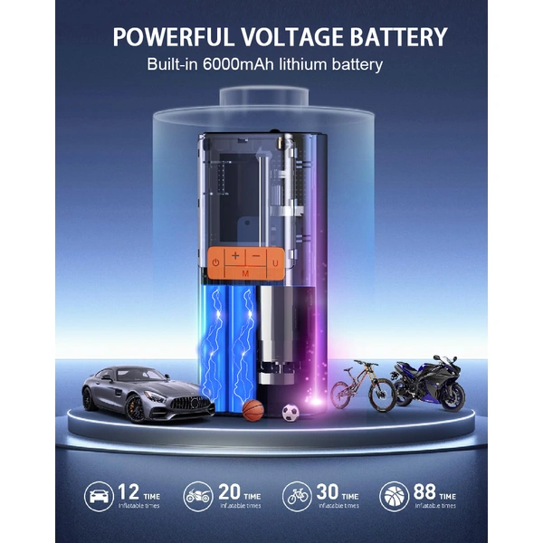 Tire Inflator Portable Air Compressor 