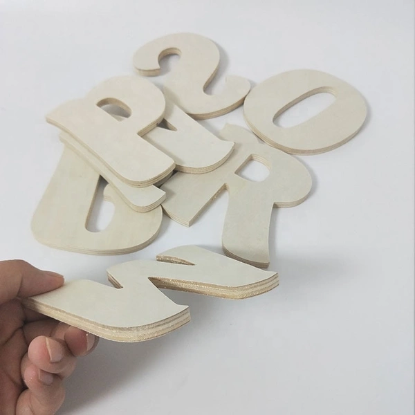 wood cutout letters 4