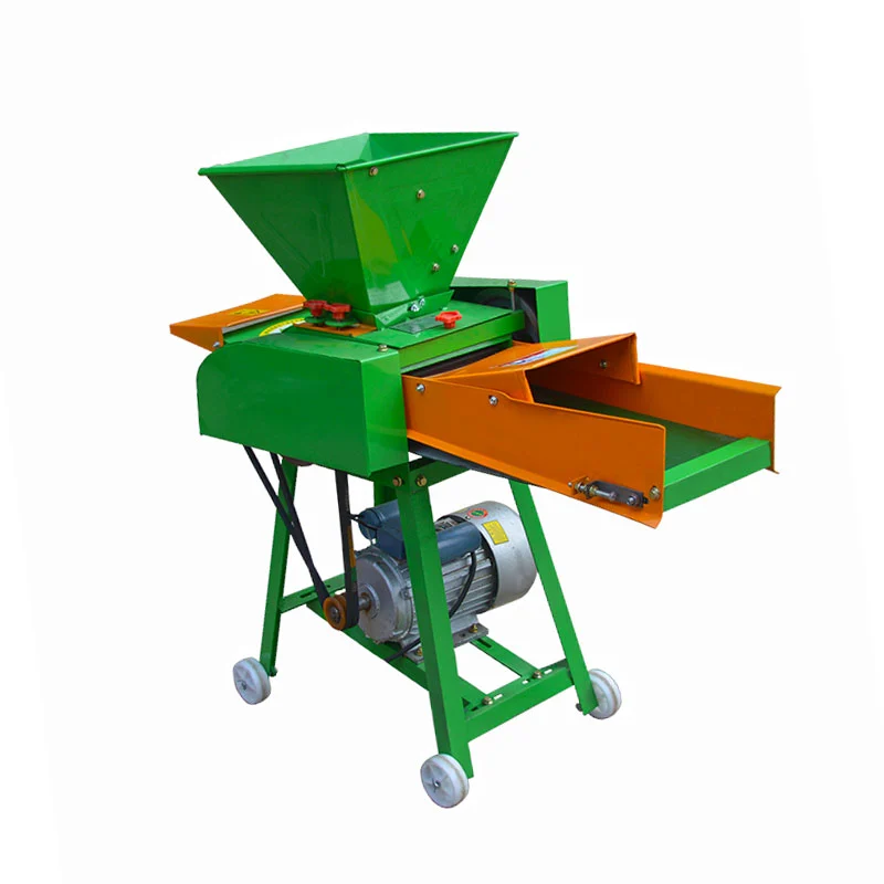High Quality Animal Feed Processing Ensilage Machine Electric Small Chaff Cutter