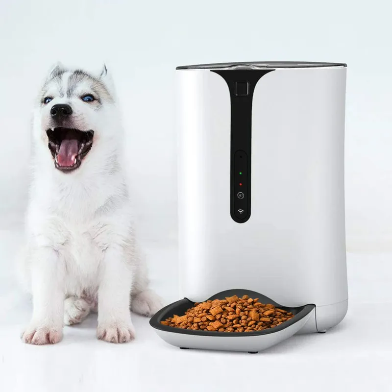 Hot Selling Automatic Pet Feeder Wifi App Smart Dry Food Dispenser