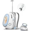 Cat Carrier Backpack with Wheels Puppy Pet Rolling Backpack Carrier