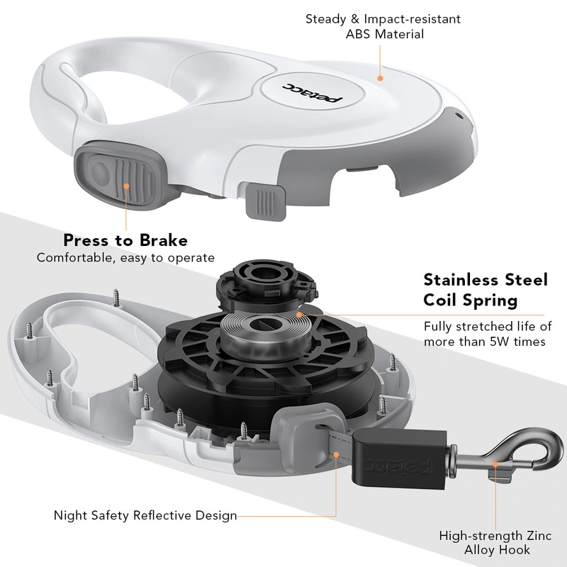 Adjustable Harness Rope Pet Collar Automatic Dog Leash 4M