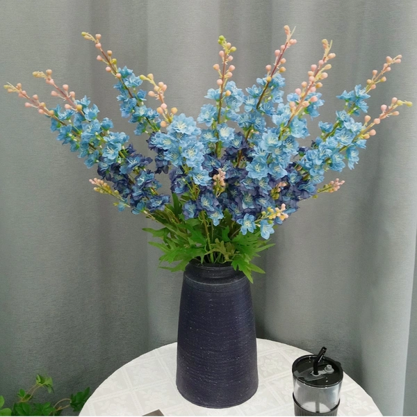 Artificial delphinium flower for home wedding decoration