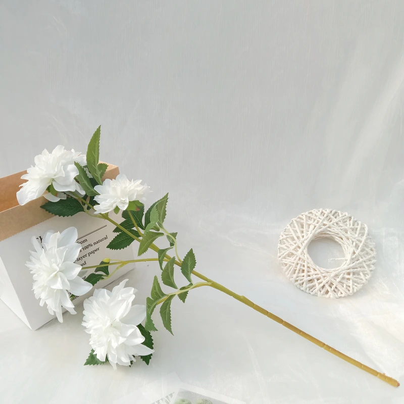 Artificial dahlia flower for home party wedding decoration