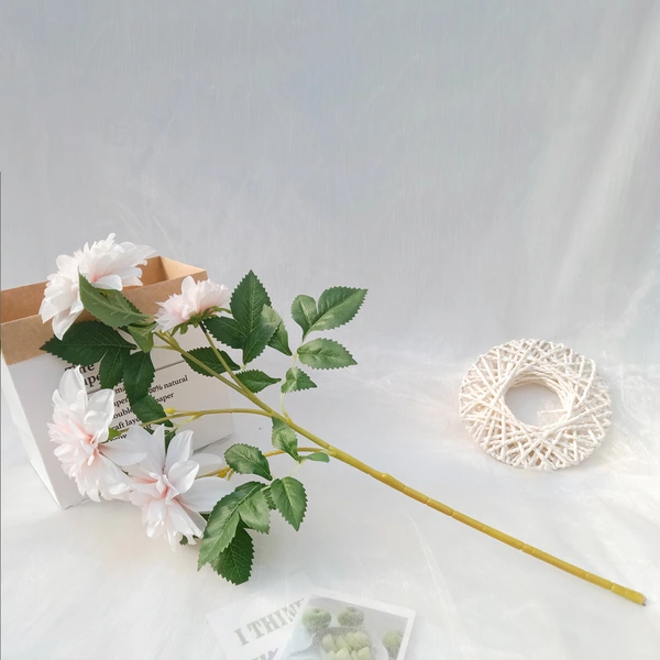 Artificial dahlia flower for home party wedding decoration