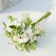 Artificial gardenia flower bouquet for wedding home decoration