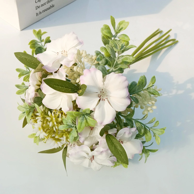 Artificial gardenia flower bouquet for wedding home decoration