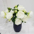 Artificial 12heads peony flower for home wedding decoration