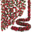 Artificial Rose Vine Artificial Decorative Plant Silk Flowers         