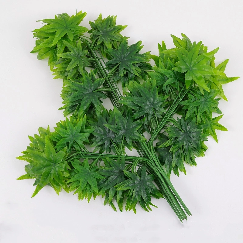 Artificial maple leaves SLMN15 for indoor and outdoor decoration